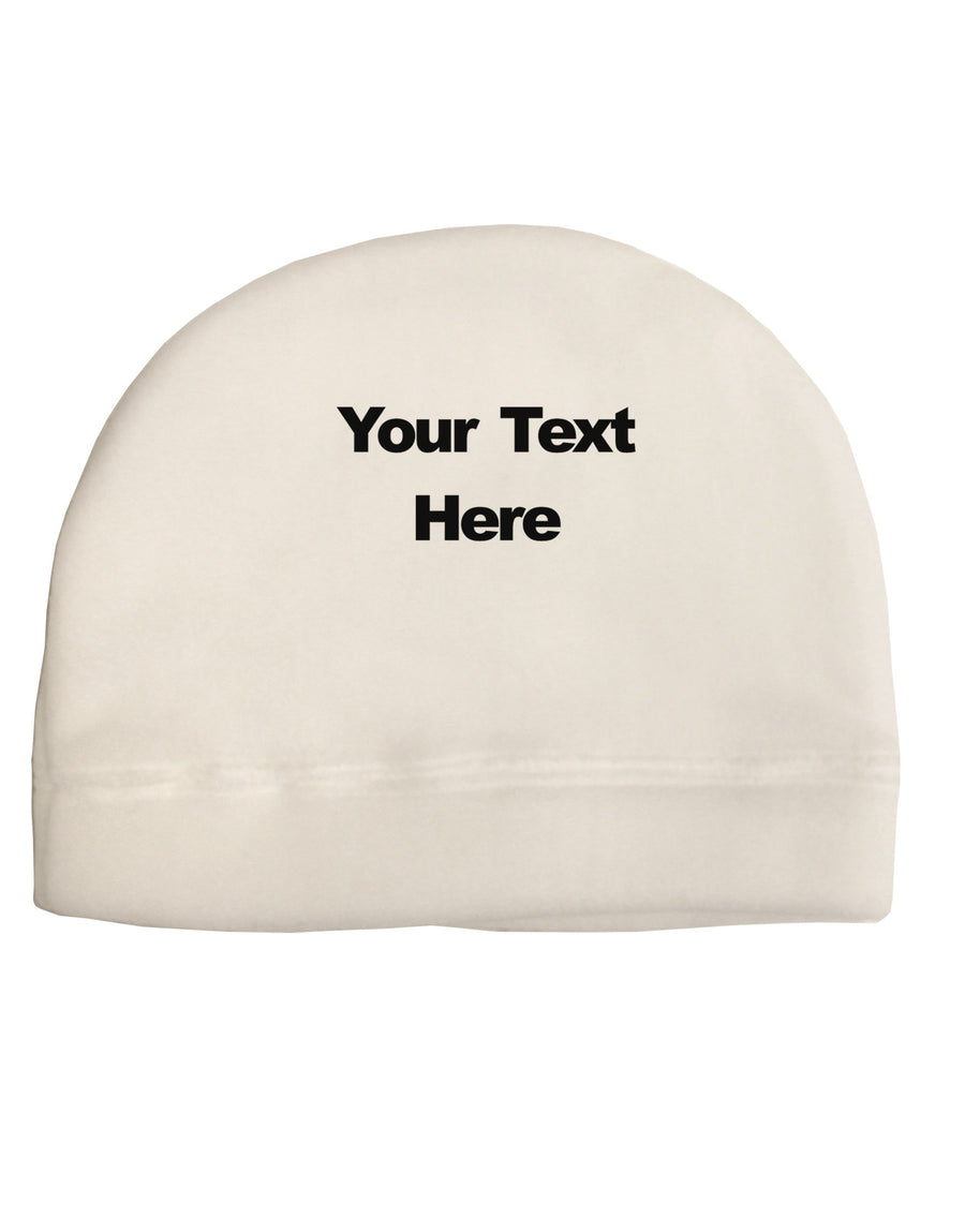 Enter Your Own Words Customized Text Child Fleece Beanie Cap Hat-Beanie-TooLoud-White-One-Size-Fits-Most-Davson Sales