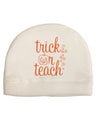 Trick or Teach Adult Fleece Beanie Cap Hat-Beanie-TooLoud-White-One-Size-Fits-Most-Davson Sales