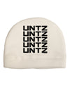 Untz Untz Untz Untz Untz EDM Design Child Fleece Beanie Cap Hat-Beanie-TooLoud-White-One-Size-Fits-Most-Davson Sales