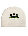 Never Forget Retro 80's Funny Adult Fleece Beanie Cap Hat by TooLoud-Beanie-TooLoud-White-One-Size-Fits-Most-Davson Sales