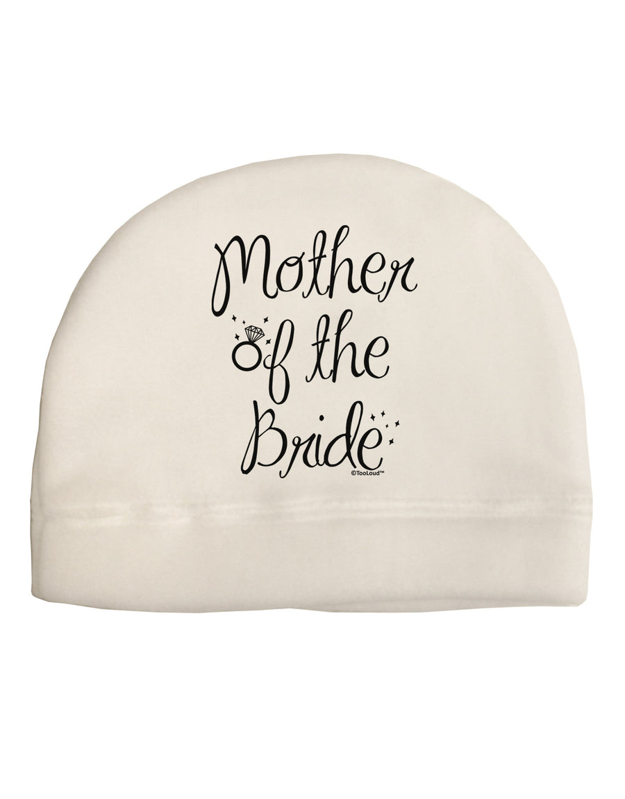 Mother of the Bride - Diamond Child Fleece Beanie Cap Hat-Beanie-TooLoud-White-One-Size-Fits-Most-Davson Sales