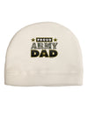 Proud Army Dad Adult Fleece Beanie Cap Hat-Beanie-TooLoud-White-One-Size-Fits-Most-Davson Sales