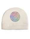 Flower of Life Circle Adult Fleece Beanie Cap Hat-Beanie-TooLoud-White-One-Size-Fits-Most-Davson Sales