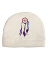 Graphic Feather Design - Galaxy Dreamcatcher Child Fleece Beanie Cap Hat by TooLoud