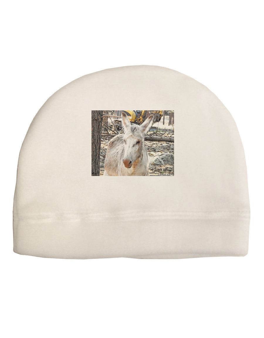 Troubled Burro Child Fleece Beanie Cap Hat-Beanie-TooLoud-White-One-Size-Fits-Most-Davson Sales