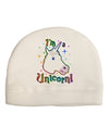 I'm a Unicorn Adult Fleece Beanie Cap Hat-Beanie-TooLoud-White-One-Size-Fits-Most-Davson Sales