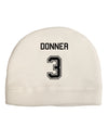 Reindeer Jersey - Donner 3 Child Fleece Beanie Cap Hat-Beanie-TooLoud-White-One-Size-Fits-Most-Davson Sales