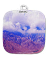 California Mountainscape White Fabric Pot Holder Hot Pad All Over Print-Pot Holder-TooLoud-White-Davson Sales