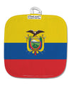 Ecuador Flag AOP White Fabric Pot Holder Hot Pad All Over Print-Pot Holder-TooLoud-White-Davson Sales