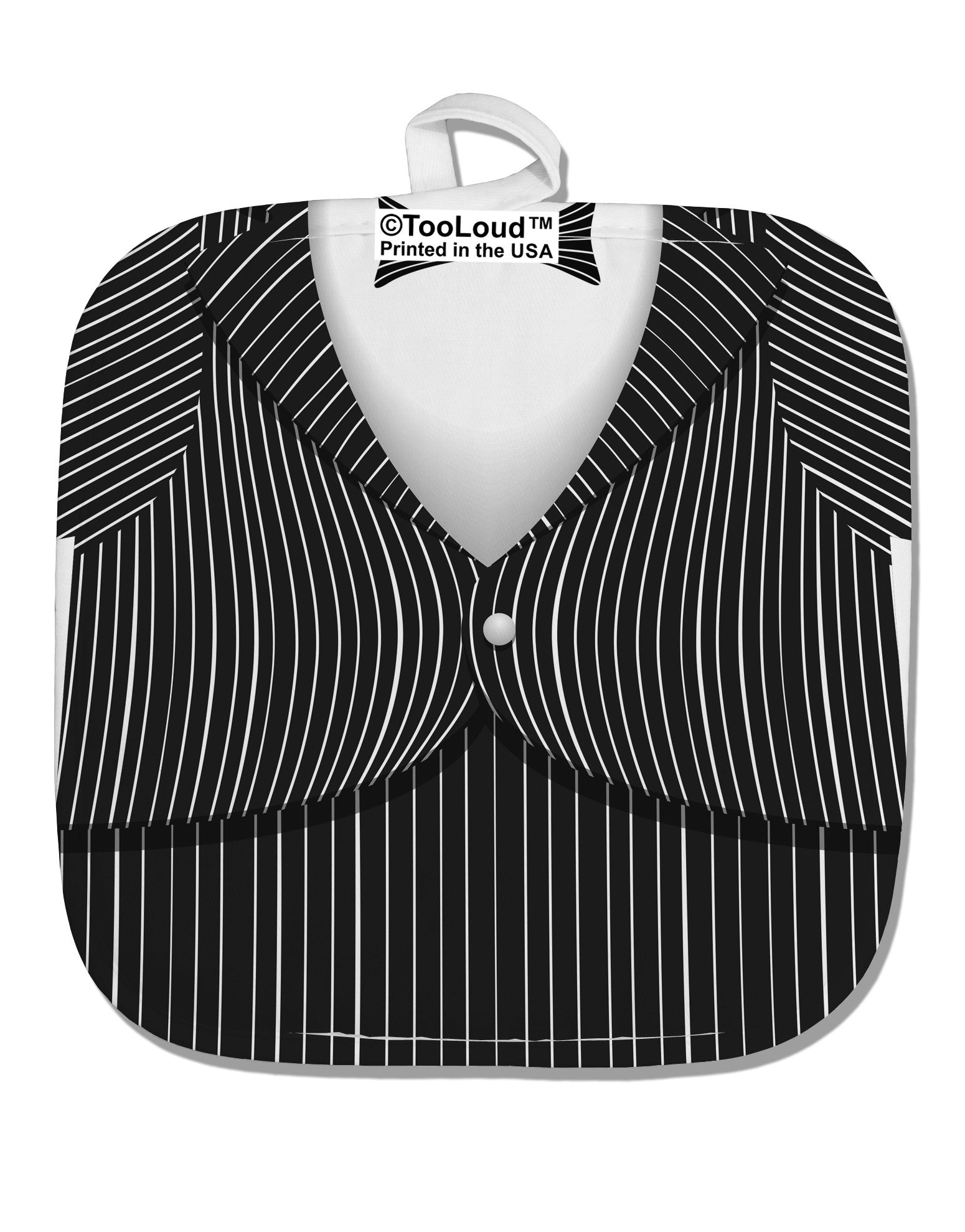 Skeleton Tuxedo Suit Costume White Fabric Pot Holder Hot Pad All Over Print-Pot Holder-TooLoud-White-Davson Sales