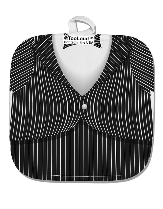 Skeleton Tuxedo Suit Costume White Fabric Pot Holder Hot Pad All Over Print-Pot Holder-TooLoud-White-Davson Sales