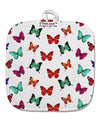 Pretty Butterflies AOP White Fabric Pot Holder Hot Pad All Over Print-Pot Holder-TooLoud-White-Davson Sales