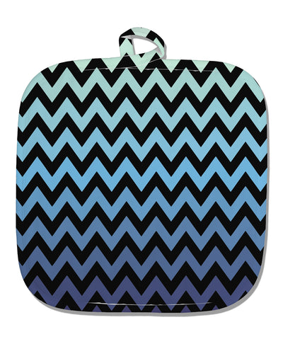 Cool Ocean Zig Zags White Fabric Pot Holder Hot Pad All Over Print-Pot Holder-TooLoud-White-Davson Sales