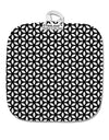 Tetra Circle Tesseract White Fabric Pot Holder Hot Pad All Over Print-Pot Holder-TooLoud-White-Davson Sales