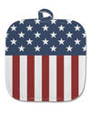 Stars and Stripes American Flag White Fabric Pot Holder Hot Pad All Over Print-Pot Holder-TooLoud-White-Davson Sales