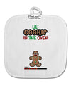 Lil Cookie In The Oven - Maternity AOP White Fabric Pot Holder Hot Pad All Over Print-Pot Holder-TooLoud-White-Davson Sales