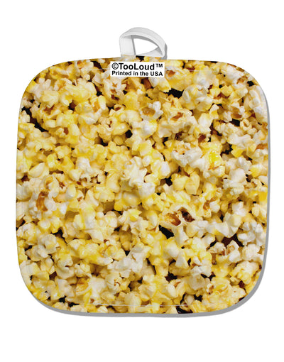 Popcorn All Over White Fabric Pot Holder Hot Pad All Over Print-Pot Holder-TooLoud-White-Davson Sales