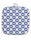 Stars of David Jewish White Fabric Pot Holder Hot Pad All Over Print by TooLoud-Pot Holder-TooLoud-White-Davson Sales