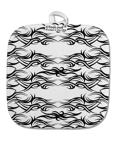 Tribal Pattern AOP White Fabric Pot Holder Hot Pad All Over Print by TooLoud-Pot Holder-TooLoud-White-Davson Sales