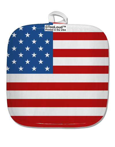 USA Flag AOP White Fabric Pot Holder Hot Pad All Over Print-Pot Holder-TooLoud-White-Davson Sales