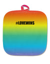 Rainbow Print - Hashtag Love Wins White Fabric Pot Holder Hot Pad All Over Print-Pot Holder-TooLoud-White-Davson Sales