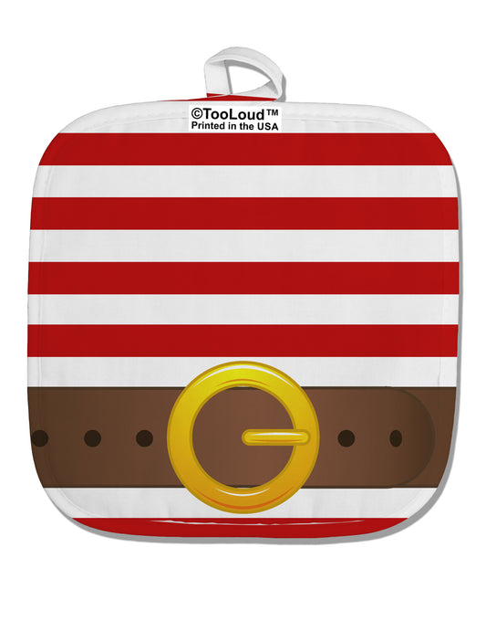 Pirate Crew Costume - Red White Fabric Pot Holder Hot Pad All Over Print-Pot Holder-TooLoud-White-Davson Sales