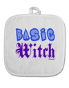 Basic Witch Color Blue White Fabric Pot Holder Hot Pad-Pot Holder-TooLoud-White-Davson Sales