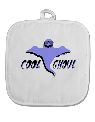 Cool Ghoul White Fabric Pot Holder Hot Pad-Pot Holder-TooLoud-White-Davson Sales