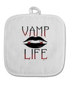 Vamp Life White Fabric Pot Holder Hot Pad-Pot Holder-TooLoud-White-Davson Sales