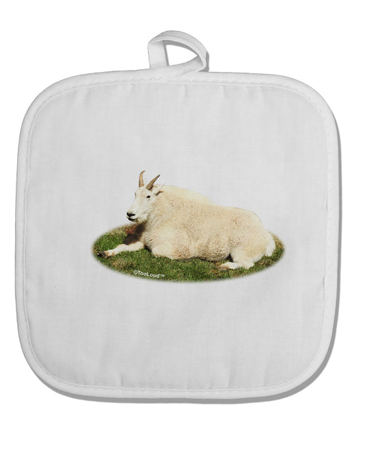 Ram Cutout White Fabric Pot Holder Hot Pad-Pot Holder-TooLoud-White-Davson Sales