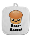 Half Baked Cute Roll White Fabric Pot Holder Hot Pad-Pot Holder-TooLoud-White-Davson Sales