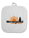 Morningwood Company Funny White Fabric Pot Holder Hot Pad by TooLoud-Pot Holder-TooLoud-White-Davson Sales