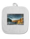 Castlewood Canyon Old Photo White Fabric Pot Holder Hot Pad-Pot Holder-TooLoud-White-Davson Sales