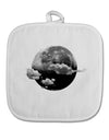 Moon Dream Earth White Fabric Pot Holder Hot Pad-Pot Holder-TooLoud-White-Davson Sales