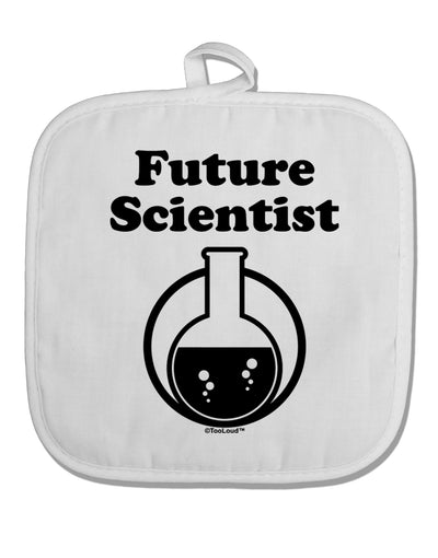 Future Scientist White Fabric Pot Holder Hot Pad-Pot Holder-TooLoud-White-Davson Sales