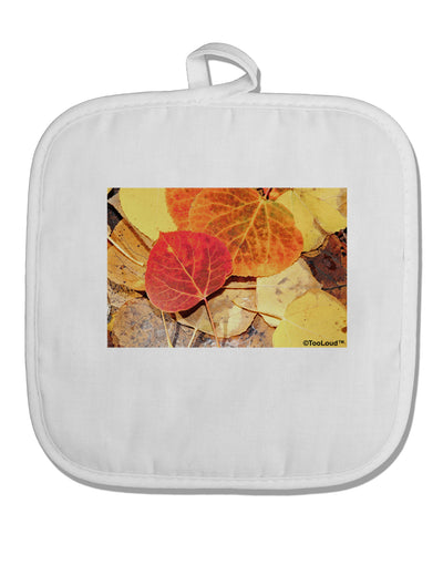 Colorado - Autumn White Fabric Pot Holder Hot Pad-Pot Holder-TooLoud-White-Davson Sales