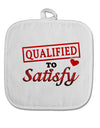 Qualified To Satisfy White Fabric Pot Holder Hot Pad-Pot Holder-TooLoud-White-Davson Sales