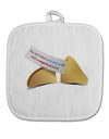 Positive Life - Fortune Cookie White Fabric Pot Holder Hot Pad-Pot Holder-TooLoud-White-Davson Sales