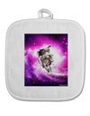 Astronaut Cat White Fabric Pot Holder Hot Pad-Pot Holder-TooLoud-White-Davson Sales