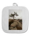 Stone Tree Colorado White Fabric Pot Holder Hot Pad by TooLoud-Pot Holder-TooLoud-White-Davson Sales