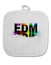 Paint EDM White Fabric Pot Holder Hot Pad-Pot Holder-TooLoud-White-Davson Sales