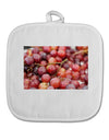 Buy Local - Grapes White Fabric Pot Holder Hot Pad-Pot Holder-TooLoud-White-Davson Sales