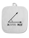 Acute Boy White Fabric Pot Holder Hot Pad-Pot Holder-TooLoud-White-Davson Sales