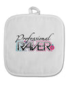 Matching Raver - Professional White Fabric Pot Holder Hot Pad-Pot Holder-TooLoud-White-Davson Sales