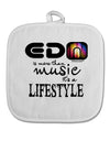 EDM - A Lifestyle White Fabric Pot Holder Hot Pad-Pot Holder-TooLoud-White-Davson Sales