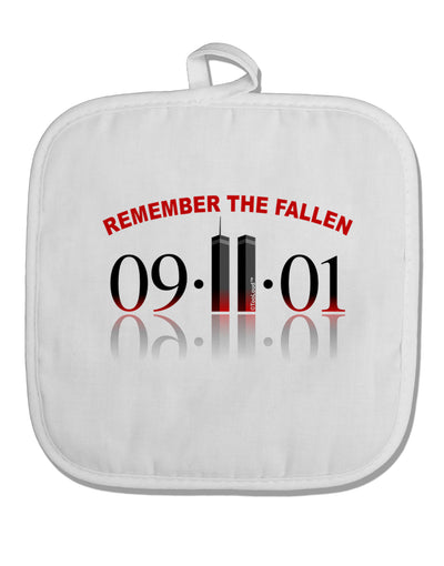 Remember The Fallen 91101 White Fabric Pot Holder Hot Pad-Pot Holder-TooLoud-White-Davson Sales