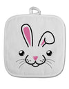 Cute Bunny Face White Fabric Pot Holder Hot Pad-Pot Holder-TooLoud-White-Davson Sales