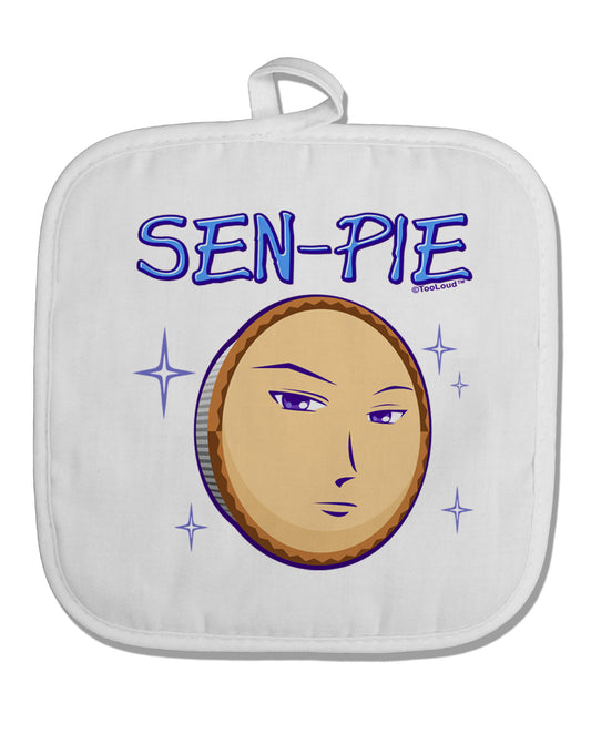 Sen-Pie Sama Kun San Chan White Fabric Pot Holder Hot Pad-Pot Holder-TooLoud-White-Davson Sales