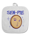 Sen-Pie Sama Kun San Chan White Fabric Pot Holder Hot Pad-Pot Holder-TooLoud-White-Davson Sales
