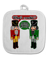 Whats Crackin - Deez Nuts White Fabric Pot Holder Hot Pad by TooLoud-TooLoud-White-Davson Sales